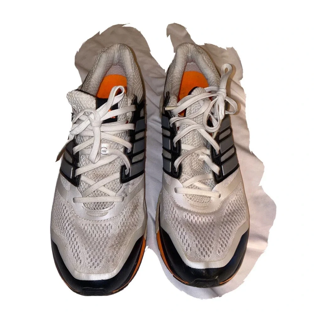 Adidas Supernova Glide 6 Boost Running White Shoes Sneakers‎ Mens Size 9 F32275